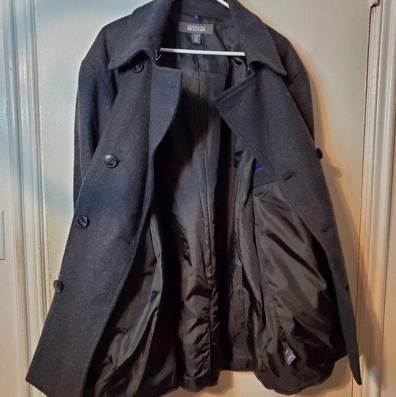 Kenneth Cole Reaction Pea Coat - Picture 5 of 10